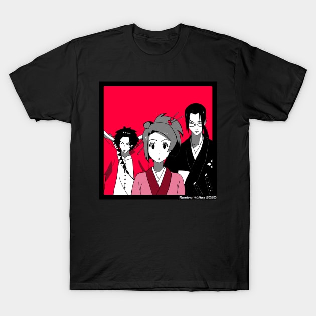 Samurai Champloo T-Shirt by Rama.Rabbit